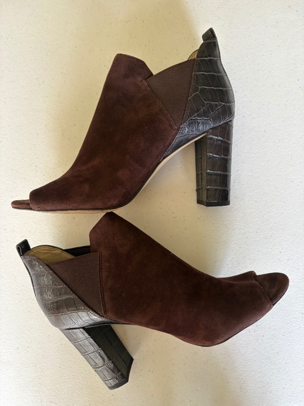 Marc Fisher Peep Toe Bootie Size 9